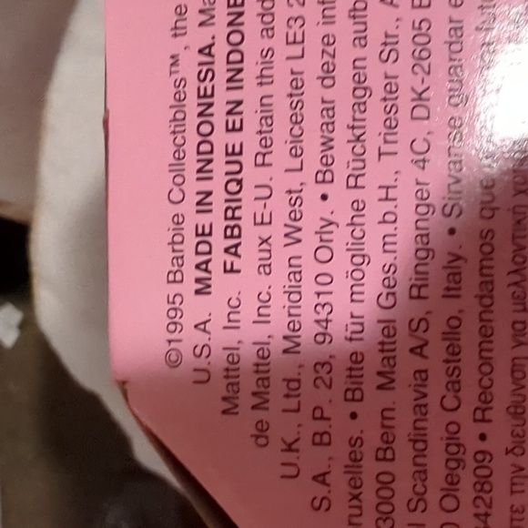 1995 Mattel Collector Edition Little Bo Peep Barbie - Picture 6 of 8